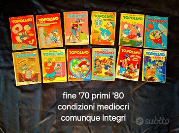 TOPOLINO settimanale anni '70-'80