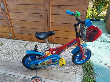 Bici paw Patrol taglia 12