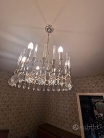 lampadario in cristallo 