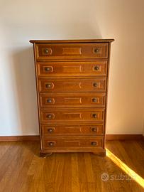 Cassettiera in legno