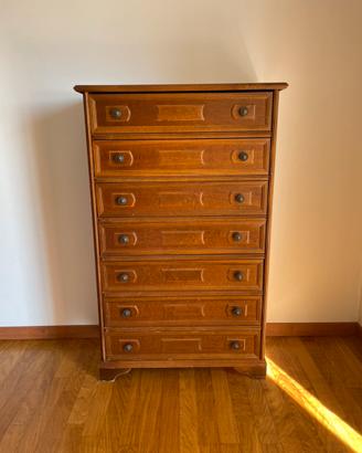 Cassettiera in legno