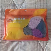 Gomitoli Rotoli Filati Lana Uncinetto per Bambini 