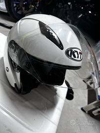 CASCO JET-KYT-BIANCO PERLA- Tg. XL