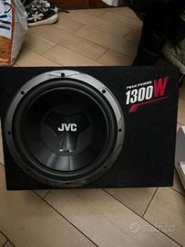 subwoofer jvc 1300w