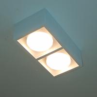 plafoniera in gesso (uno o due pezzi )