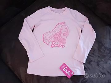 Maglia maniche lunghe Barbie 6/7anni