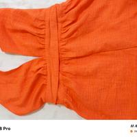 vestitino donna shein taglia s arancione 