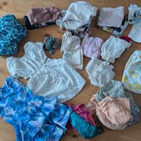 40 capi Vestiti misti bambino bambina 3-6 anni