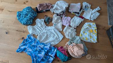 40 capi Vestiti misti bambino bambina 3-6 anni