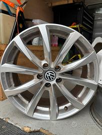 cerchi in lega originali volkswagen 17