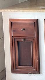 Cassetto e porta bottiglie da incasso