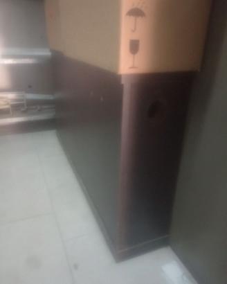 Acquario su misura 110x60x21 con mobile dedicato