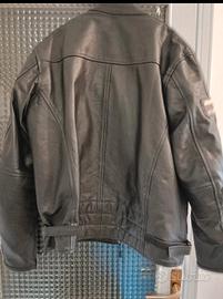 giacca da moto in pelle 