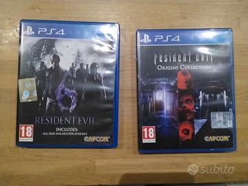resident evil 6 ps4 e resident evil collections 