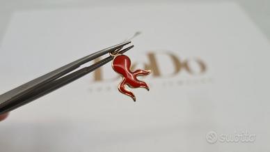 Ciondolo DoDo 9 kt Polpo "Abbracciami Forte"