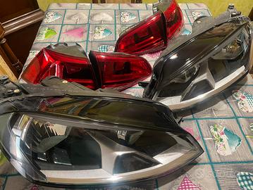 Golf 7 fari anteriori e posteriori