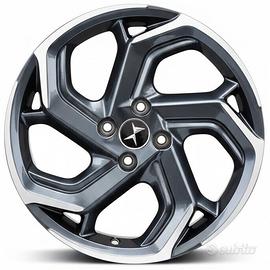 4 cerchi lega ds3 crossback shanghai r18 lt4443