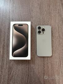 IPhone 15 Pro Titanio Naturale Prezzo trattabile