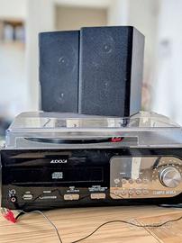 Giradischi con Radio, Compact Disc e USB