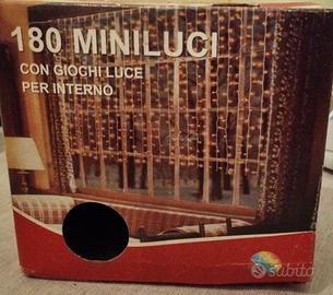 miniluci natalizie da interno