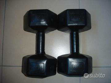 MANUBRI ESAGONALI 10 KG