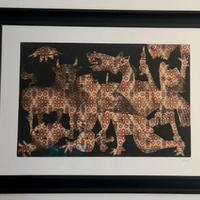 Enrico Baj - Chez Picasso 2 Guernica - 1969