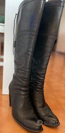 Stivali al ginocchio neri n.39