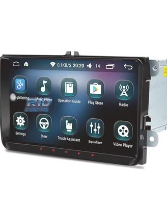 RADIO GPS ANDROID 10 QUAD CORE 16GB ROM 9 POLLICI