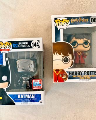 Funko Pop Batman + Harry Potter