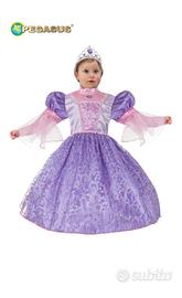 Vestito di Carnevale Principessa Raperonzolo 