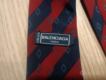 cravatta Balenciaga originale 