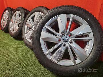 Cerchi Skoda Karoq Gomme 4 Stagioni NEW 215 55 17