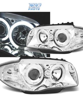 FARI BMW E81 E87 E82 E88 ANGEL EYES CROMATI CCFL