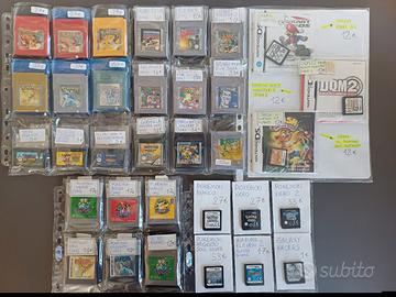LEGGERE!videogiochi loose Gameboy GB GBC GBA DS