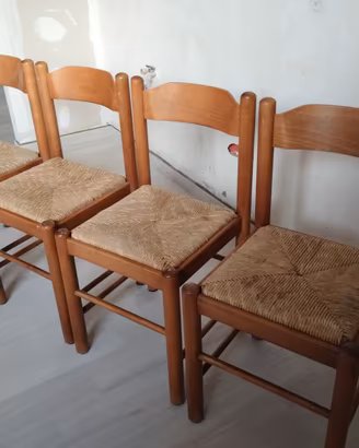 4 sedie vintage