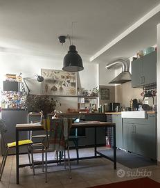 Cucina Ikea verde salvia