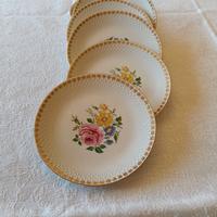 Piattini dessert vintage porcellana Bavaria Edelst