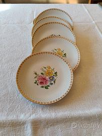Piattini dessert vintage porcellana Bavaria Edelst