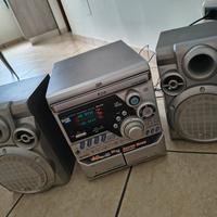 stereo JVC MX-K1R vintage anni 2000 CD Cassette 
