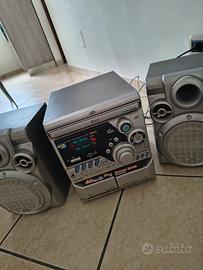 stereo JVC MX-K1R vintage anni 2000 CD Cassette 