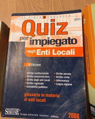 Quiz per impiegato enti locali