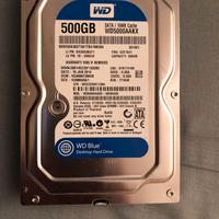 Hard Disk WD 500GB Blu Edition