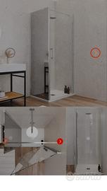 box doccia nuovo 100x80