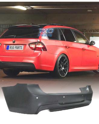 PARAURTI POSTERIORE BMW E91 05-08 LOOK M PDC