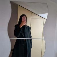 Cappotto Lungo nero Zara