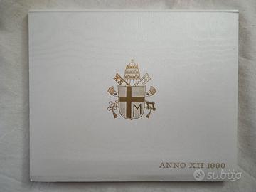 Set monete Vaticano 1990 anno XII GiovanniPaolo 