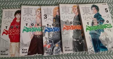 manga Tokyo revengers volumi 1-5