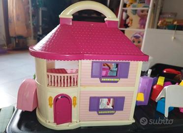 maxi set casa delle bambole con accessori 55 pezzi