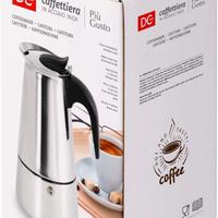  Caffettiera Acciaio Inox 6 Tazze DC Casa