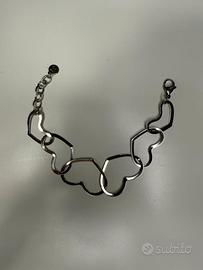 🔹 BRACCIALE FINITURA ARGENTO